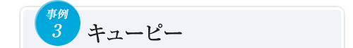 事例3キューピー